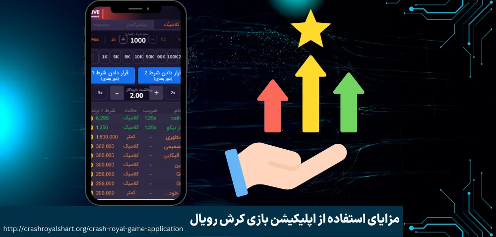 مزایای استفاده از اپلیکیشن بازی کرش رویال