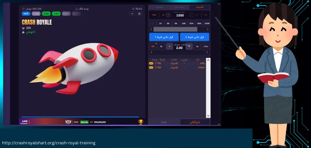 آموزش کرش رویال